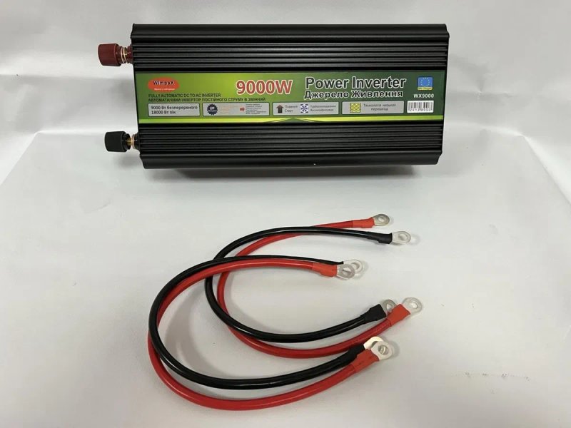 Купити безперебійник • инвертор • ДБЖ 9000 Вт 12-220V, чистий синус‼️   В наявності 1 квт-9 квт‼️ Акумулятори LiFePo4.  • Гарантія 1 рік • — фото 2