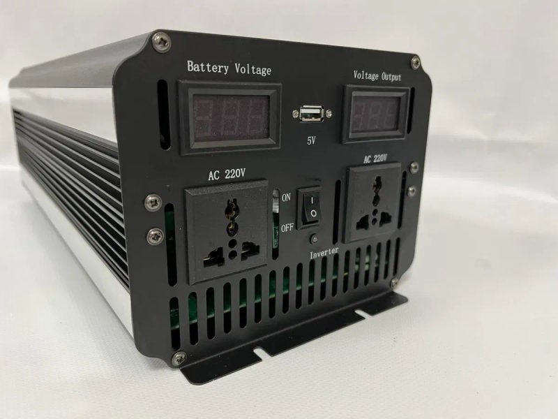 Купити безперебійник • инвертор • ДБЖ 9000 Вт 12-220V, чистий синус‼️   В наявності 1 квт-9 квт‼️ Акумулятори LiFePo4.  • Гарантія 1 рік • — фото 6