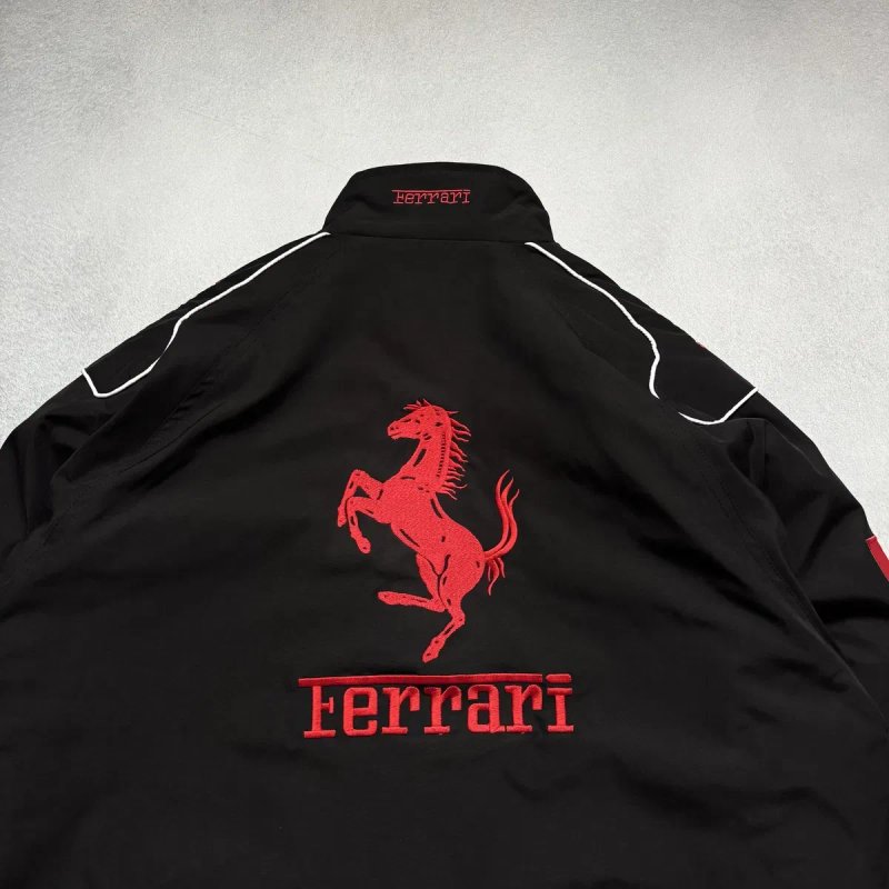 Куртка бомбер Ferrari Puma Вітровка Оверсайз Y2K Мотокуртка — фото 7