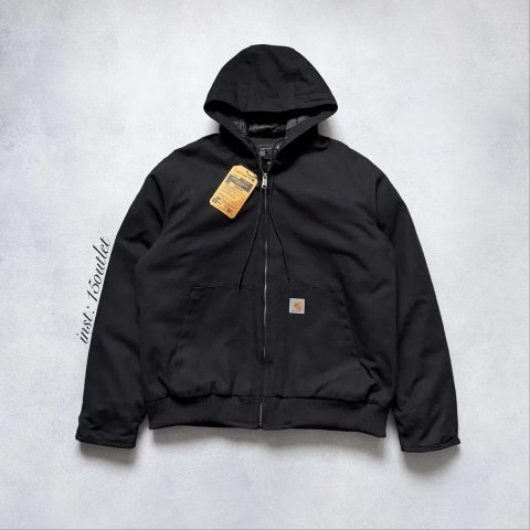 Куртка Carhartt WIP Detroit OG Active J130-M Black Кархарт Джинсовка