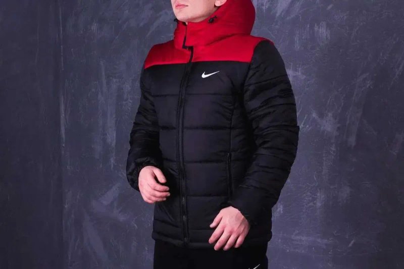 Куртка чоловіча зимова Nike до -25°С тепла з капюшоном пуховик найк — фото 3