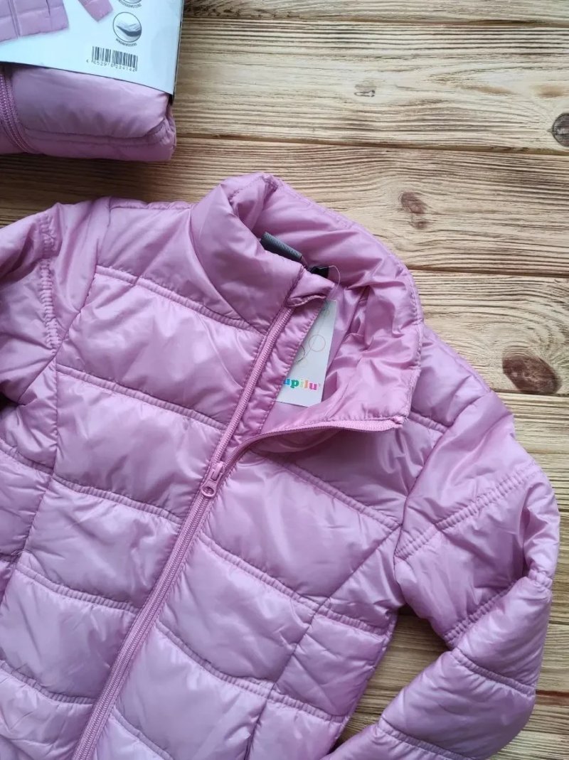 Куртка дитяча Lupilu Lightweight Jacket pink rose ОРИГІНАЛ — фото 2