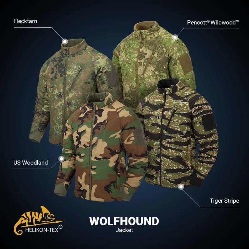 ‼️КУРТКА Helikon tex WOLFHOUND Climashield ЖАКЕТ Термо Кофта Бомбер level 7 Жакет Універсальний‼️ — фото 5