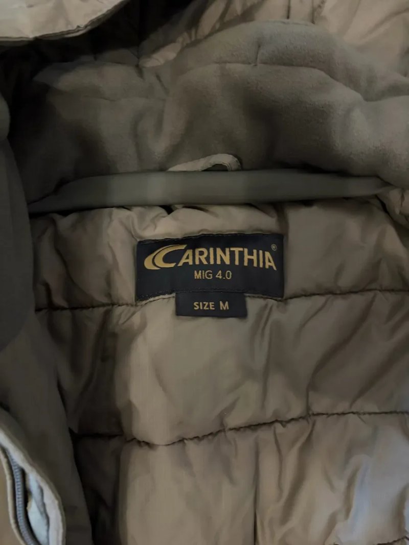 Куртка Карентія Carinthia G-Loft MIG 4.0 SOF Олива 100% Original розмір М — фото 2