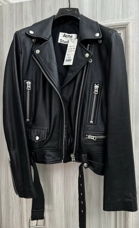 Куртка косуха кожаная Acne studios
