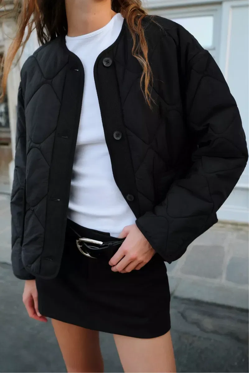 Куртка курточка лайнер бомбер zara зара — фото 2
