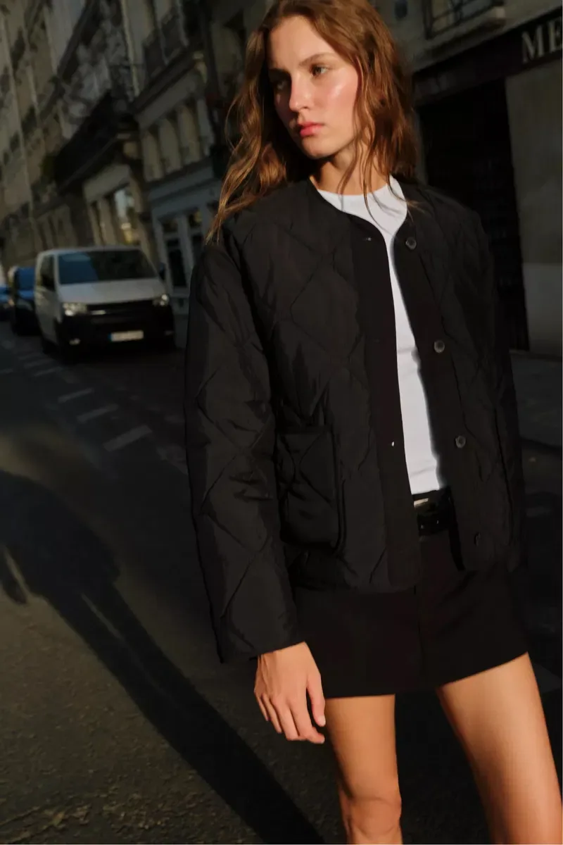 Куртка курточка лайнер бомбер zara зара — фото 3