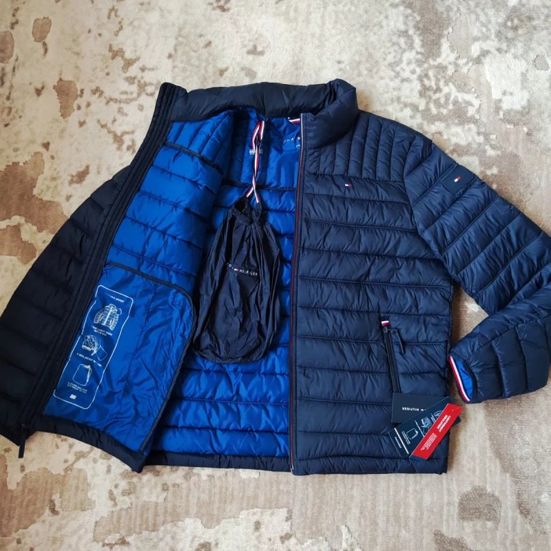 Куртка легкий пуховик Tommy Hilfiger Розмір М та XL Оригінал Хілфигер — фото 6