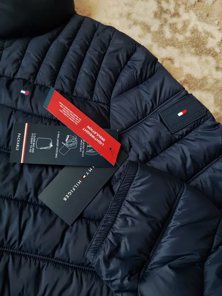 Куртка легкий пуховик Tommy Hilfiger Розмір М та XL Оригінал Хілфигер — фото 7