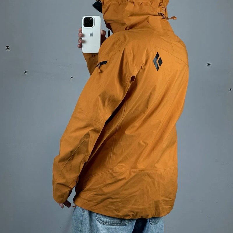 Куртка лижна Black Diamond GoreTex горная трекінгова сноуборд arcteryx туристична туристическая гірська дождевик тактическая ветровка дощовик тактична — фото 2
