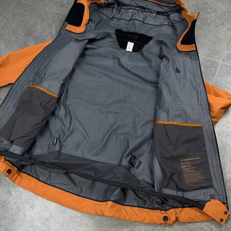 Куртка лижна Black Diamond GoreTex горная трекінгова сноуборд arcteryx туристична туристическая гірська дождевик тактическая ветровка дощовик тактична — фото 8