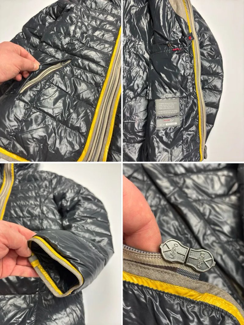 Куртка микропуховик итальянского бренда Duvetica Italy Full Zip Puffer Jacket size 48, S, M — фото 6