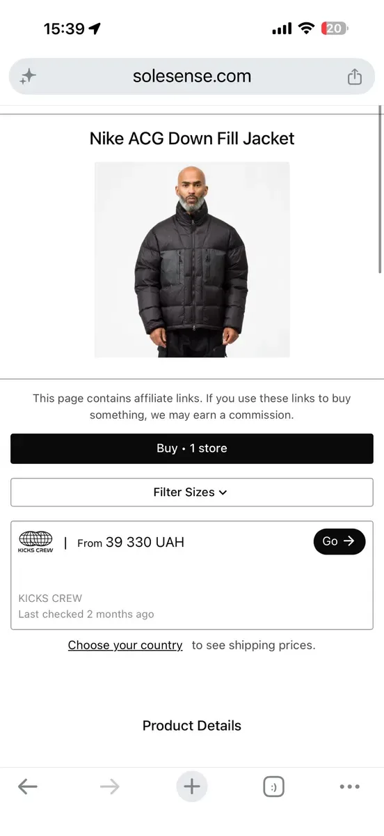 Куртка Nike ACG Gore-Tex cd7660-010 — фото 7