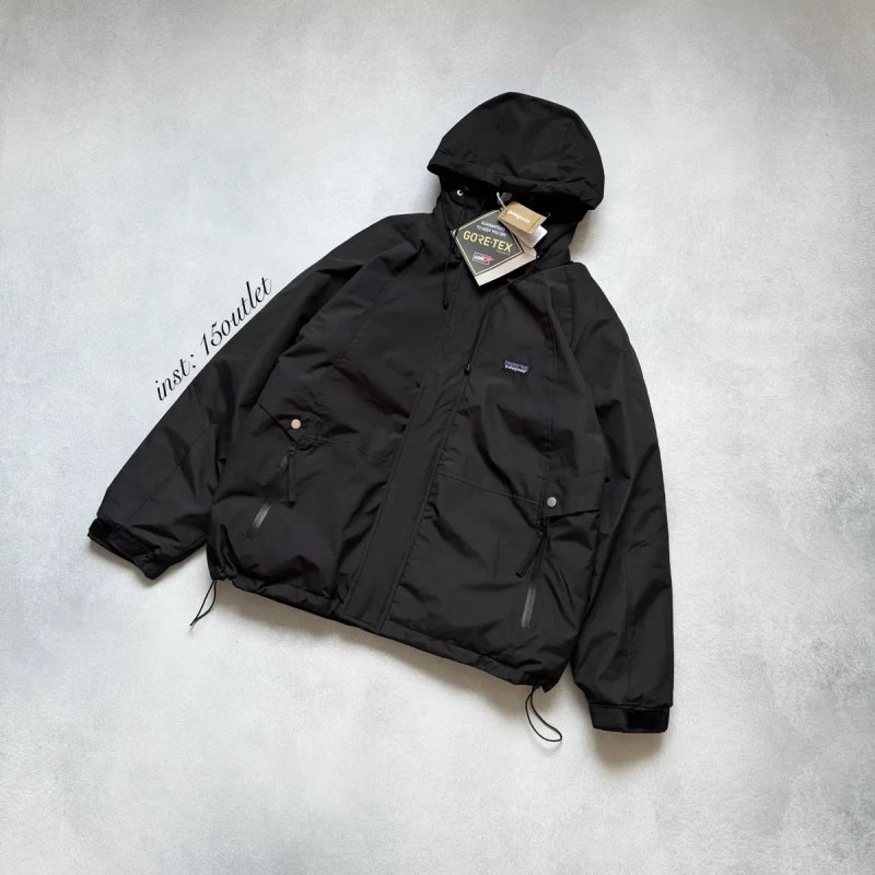 Куртка Patagonia Gore-Tex Патагонія Гор Текс Курточка Чорна Утеплена