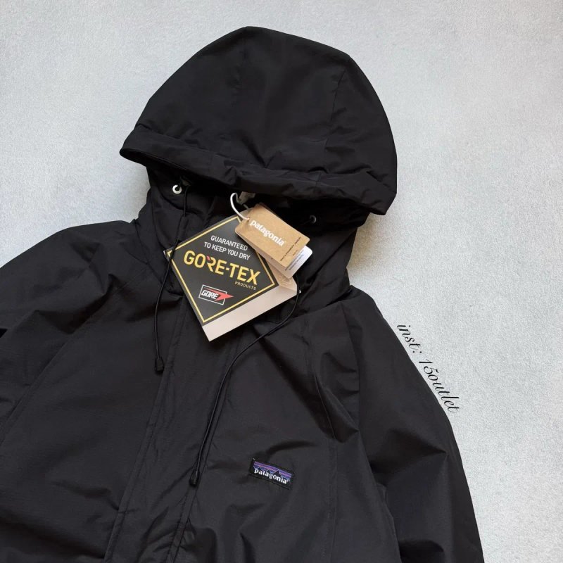Куртка Patagonia Gore-Tex Патагонія Гор Текс Курточка Чорна Утеплена — фото 6