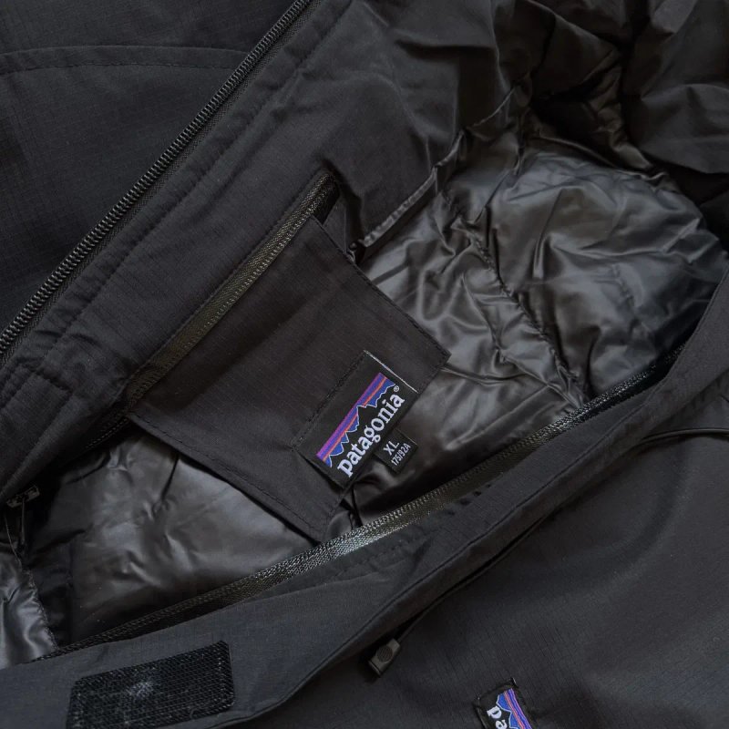Куртка Patagonia Gore-Tex Патагонія Гор Текс Курточка Чорна Утеплена — фото 8
