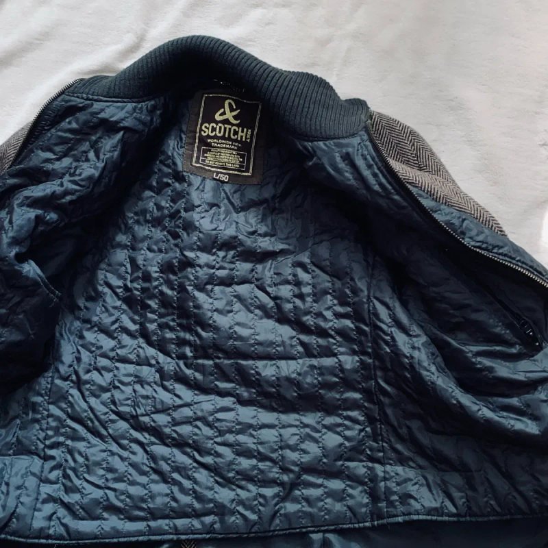куртка-піджак преміум-сегменту від нідерландського бренду Scotch & Soda р-р L  50 — фото 8