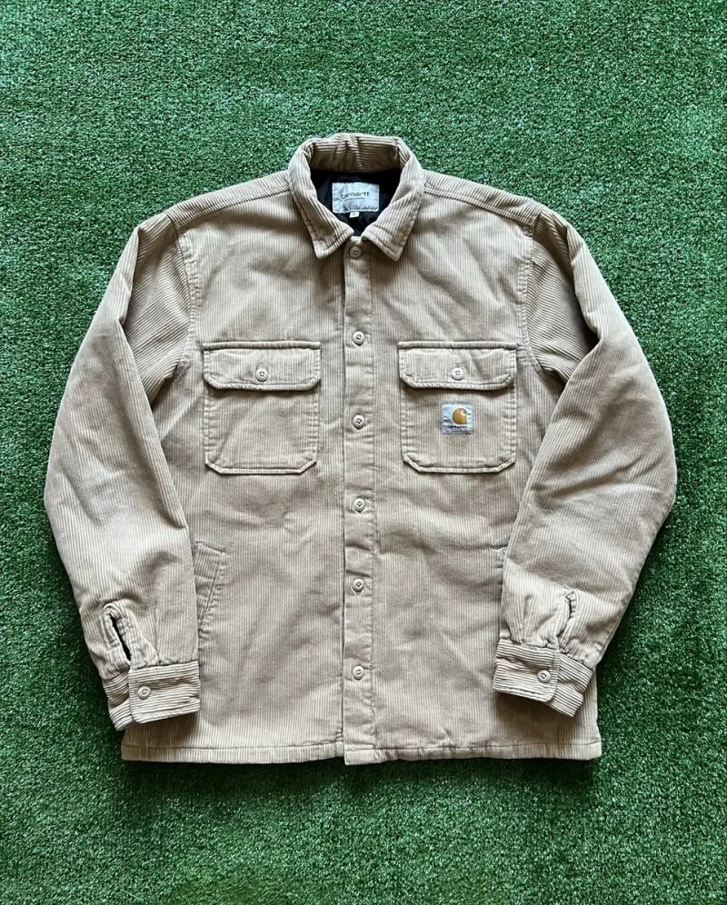 Куртка, рубашка  Carhartt WIP Whitsome Shirt Jac, кархарт — фото 2