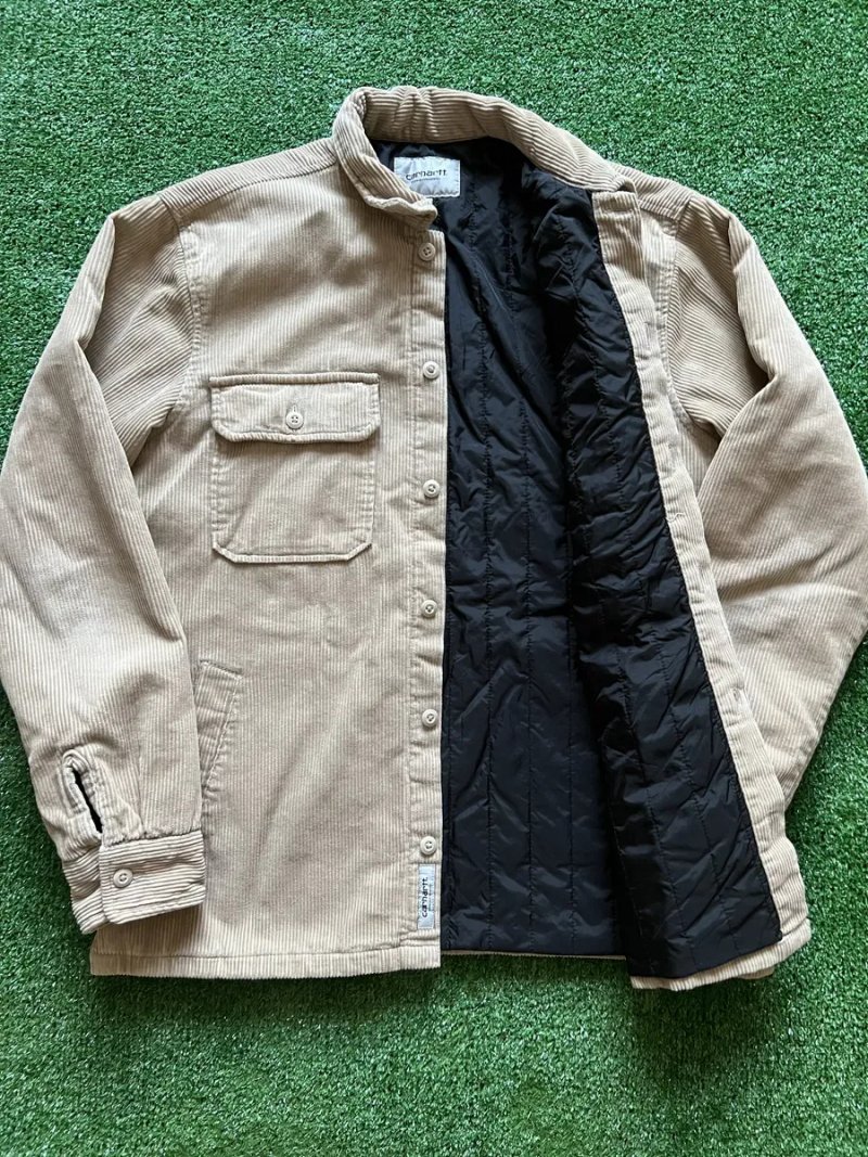 Куртка, рубашка  Carhartt WIP Whitsome Shirt Jac, кархарт — фото 3