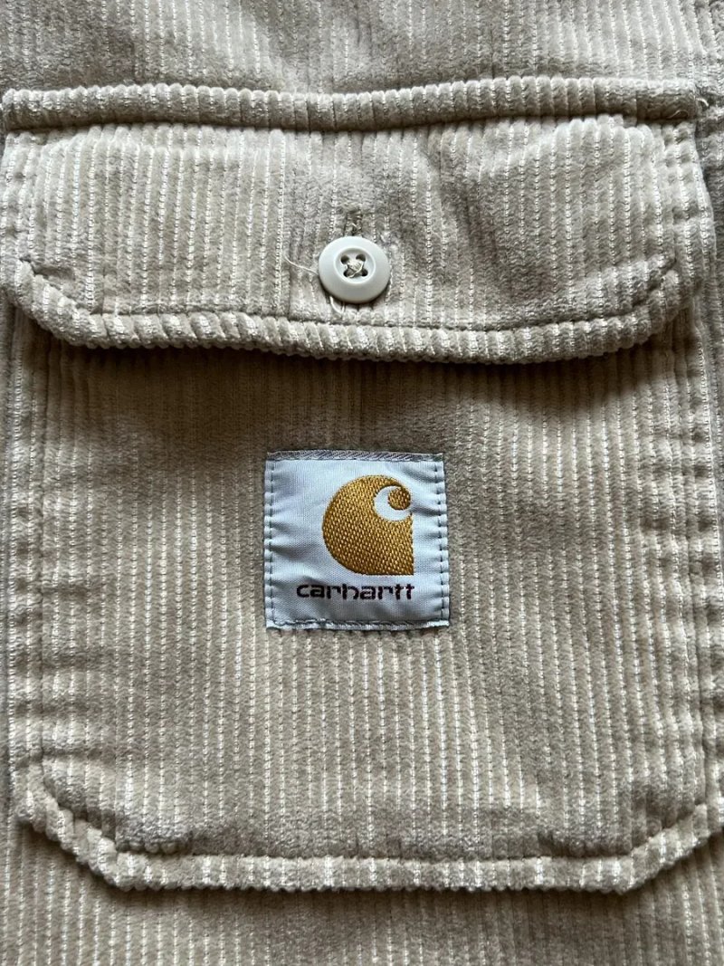 Куртка, рубашка  Carhartt WIP Whitsome Shirt Jac, кархарт — фото 5