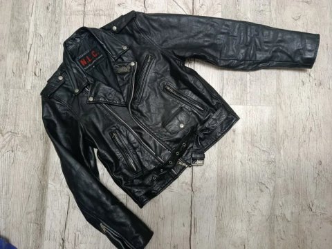 Куртка шкіряна чоловіча (косуха) Nashville Leather Company Rock Pants Мотокуртка