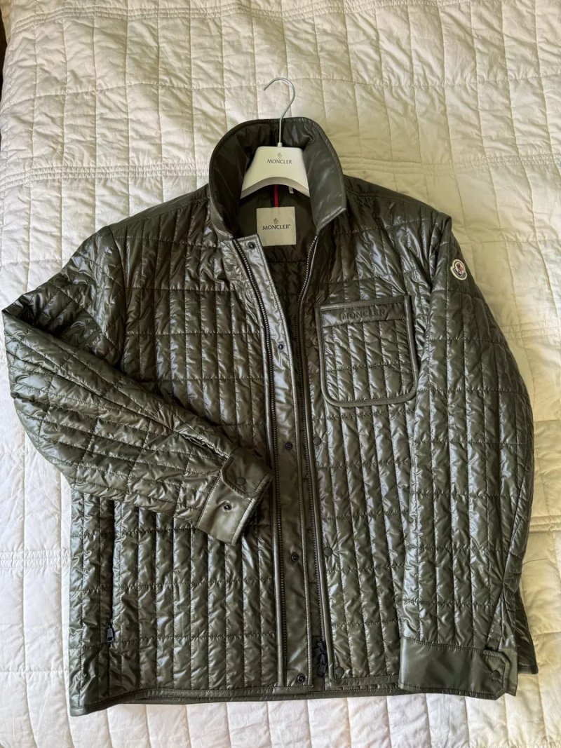 Куртка сорочка чоловіча Moncler madiere XL(6) — фото 2