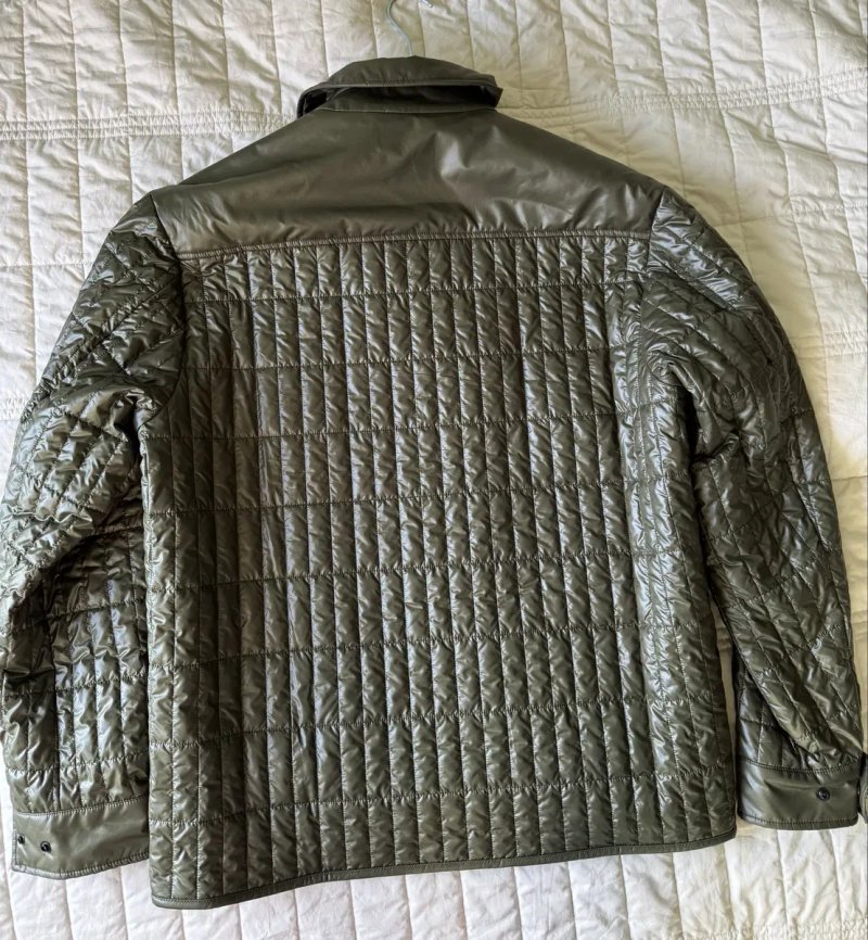 Куртка сорочка чоловіча Moncler madiere XL(6) — фото 6