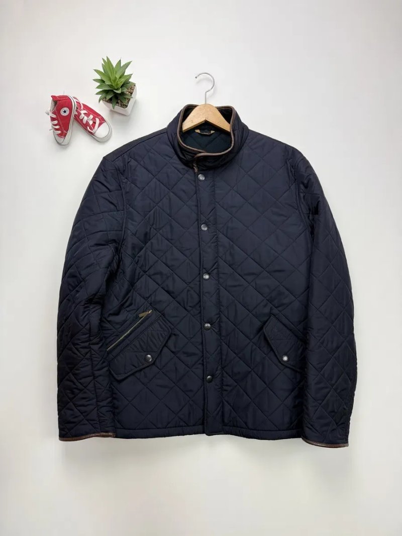Куртка стеганная Barbour Men's Powell Polarquilt Jacket size XL, XXL — фото 2
