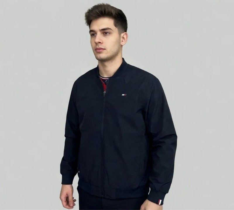 Куртка Tommy Hilfiger вітровка бомбер оригінал XL — фото 3