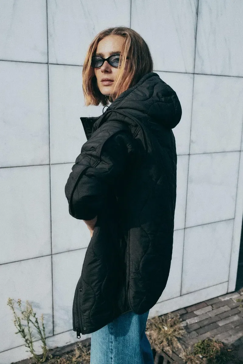 Куртка жіноча демісезон Зара Zara оригінал XS, S, M, L — фото 4