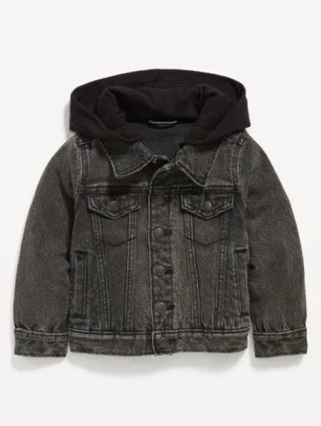 Куртка зі щільного джинсу з капюшоном Old navy для хлопчика/дівчинки,