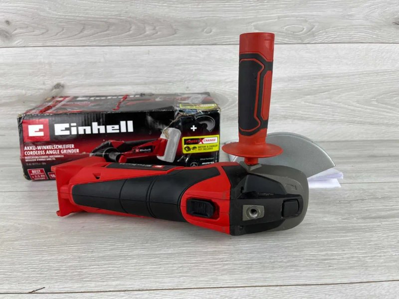 Кутова шліфмашина щіткова Einhell TC-AG 18/115 Li-Solo  X-Change — фото 4