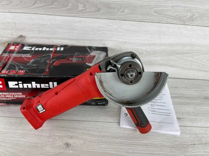 Кутова шліфмашина щіткова Einhell TC-AG 18/115 Li-Solo  X-Change — фото 6