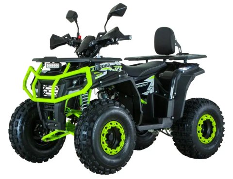 Квадроцикл Forte AFP125 (чорно-зелений)