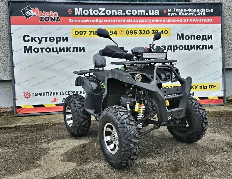 Квадроцикл Hammer 200c light green з Документами +Безкоштовна Доставка — фото 3