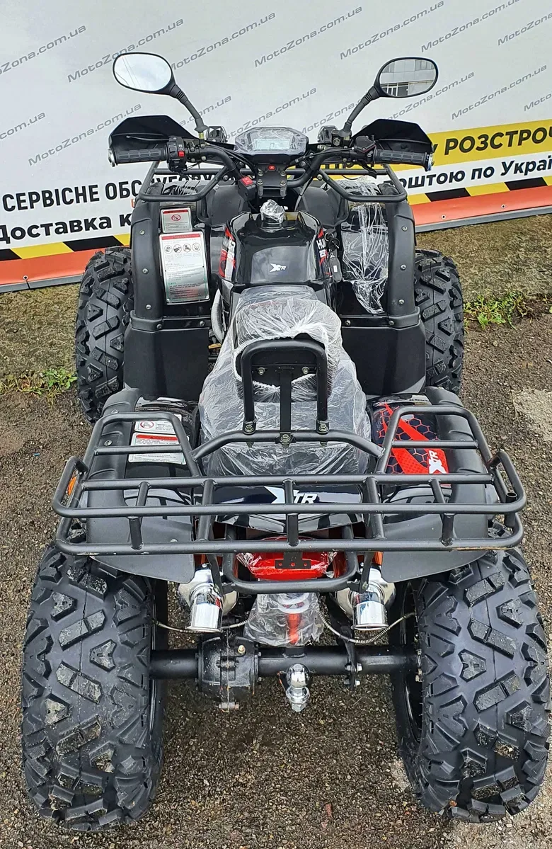 Квадроцикл Humer 250 LUX Red: КАРДАН, ЛЕБІДКА, LED-світло! ДОСТАВКА — фото 8