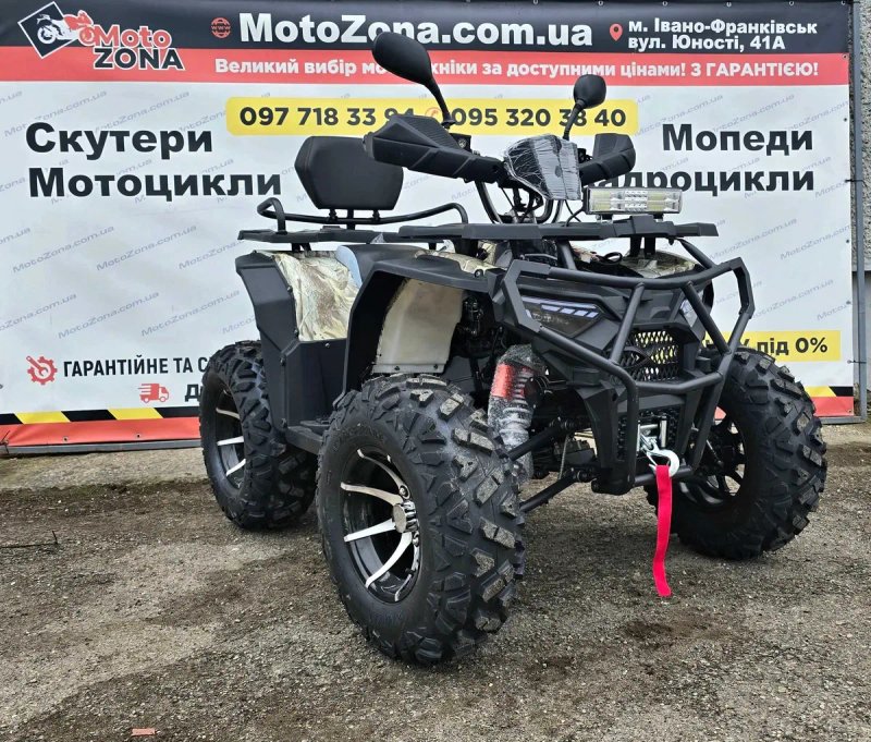 Квадроцикл Humer Pro 250куб Khaki +Лебідка +ЛЕД +Доставка! Автомат — фото 2