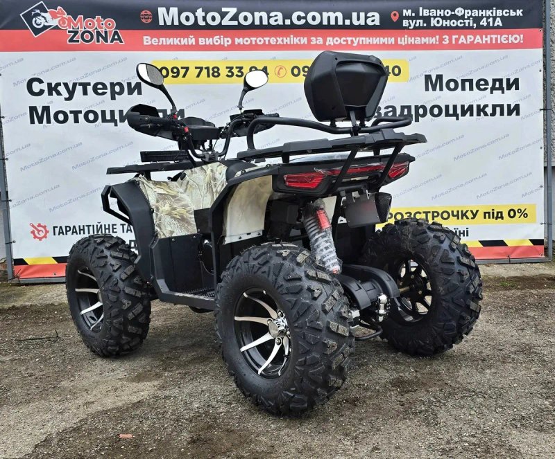 Квадроцикл Humer Pro 250куб Khaki +Лебідка +ЛЕД +Доставка! Автомат — фото 4