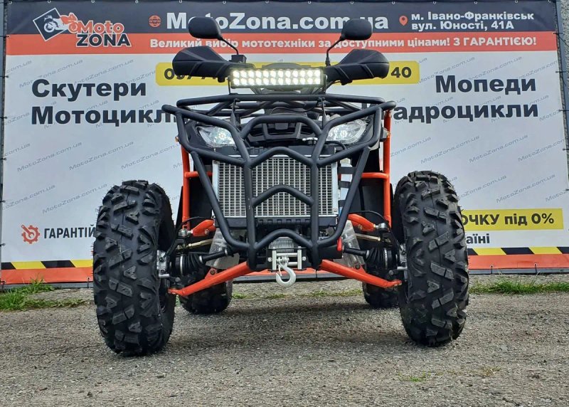 Квадроцикл Хамер 300cc 4х4WD 4Т Premium Black Новий! +Доставка Free — фото 2