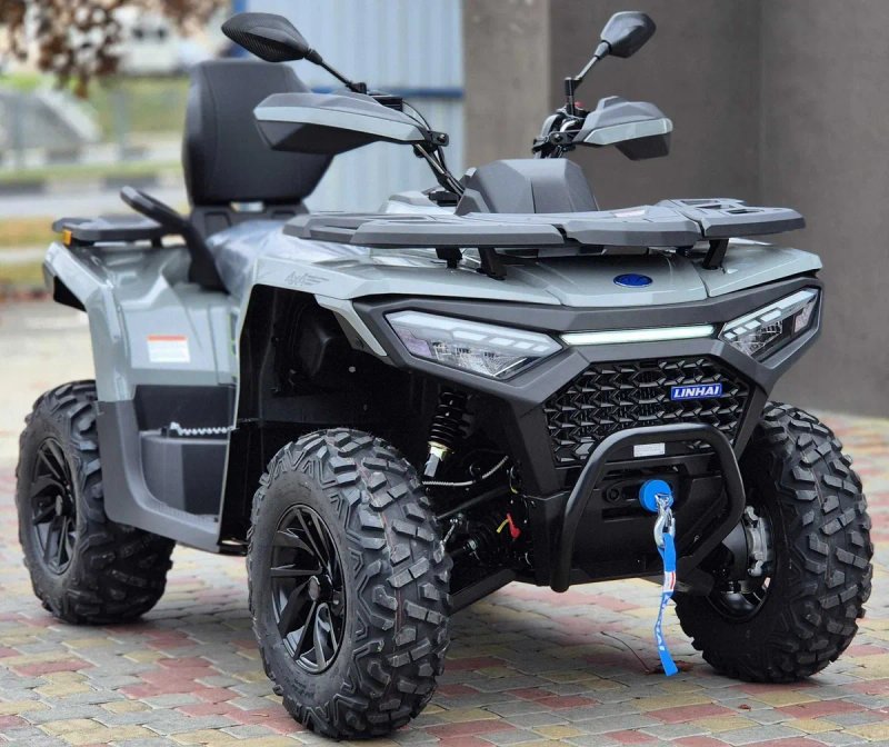 Квадроцикл Linhai VALOR 550 EPS Landforce (2026) Серый | 4x4 | Кредит — фото 2
