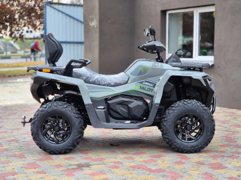 Квадроцикл Linhai VALOR 550 EPS Landforce (2026) Серый | 4x4 | Кредит — фото 7