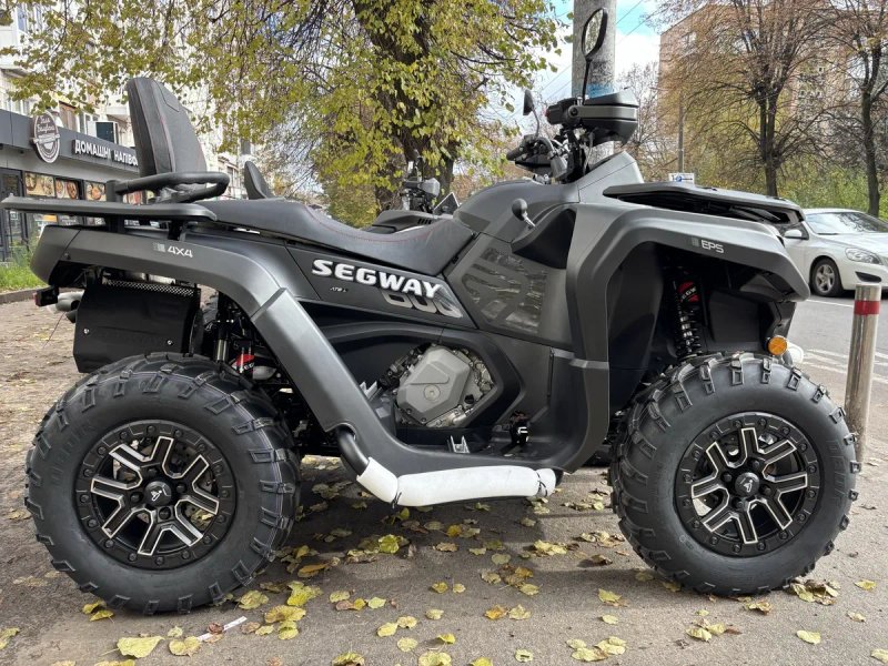 Квадроцикл SEGWAY Snarler 600 AT6L Full Matt Black — фото 2