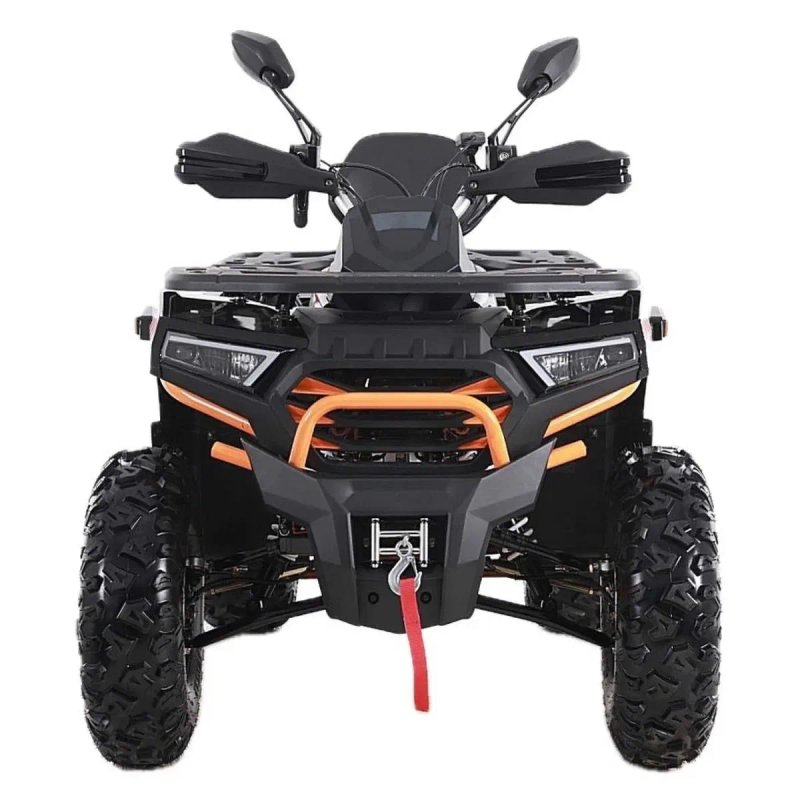 Квадроцикл SharX 250 Оранж | Титановые диски | Лебедка | Shark — фото 5