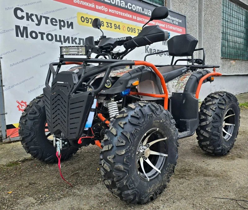 Квадроцикл TERAX Humer 300cc 4х4 Black Новий! +Доставка| кпп-Типтронік — фото 2