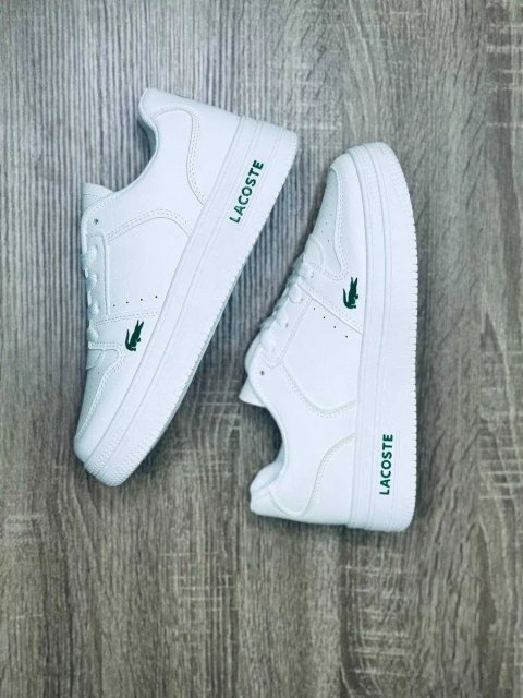 Lacoste белые кожаные кроссовки Лакоста Кросовки Лакосте кросівки білі Лакост Lacosta Осень 2026 Кроссовки Lacoste женские