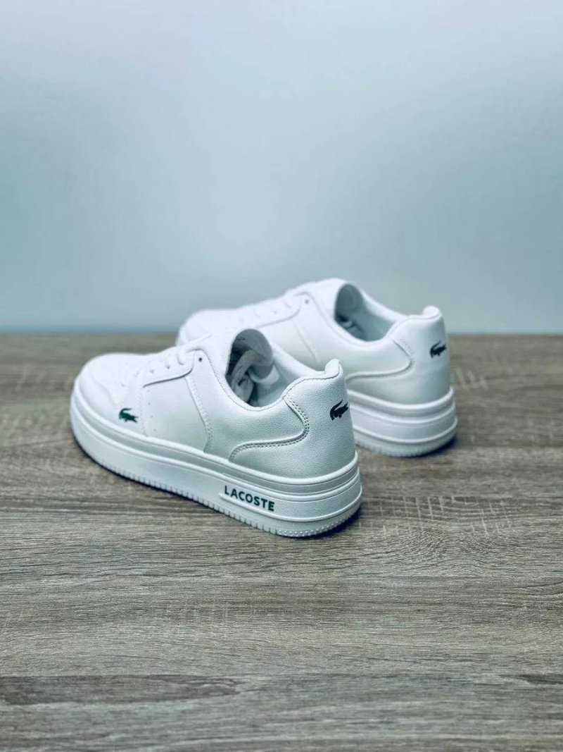 Lacoste белые кожаные кроссовки Лакоста Кросовки Лакосте кросівки білі Лакост Lacosta Осень 2026 Кроссовки Lacoste женские — фото 5
