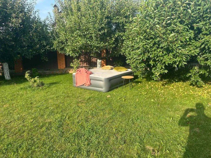 Ламзак. Кровать двухспальная, надувной матрас ‼️2х спальная кровать. Матрас двухспальный. Кровать надувная, двухспальная кровать, кровать 2 х спальная — фото 3