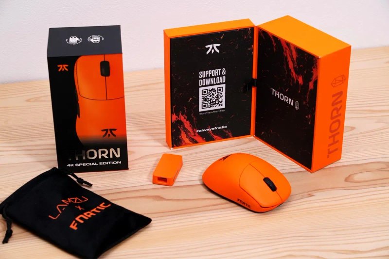 LAMZU x Fnatic THORN 4K Special Edition / ламзу мышь гризун миша — фото 2