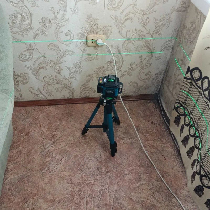 Лазерный  уровень 4D. Уровень лазерный 16-линий . Нивелир лазерный . — фото 2