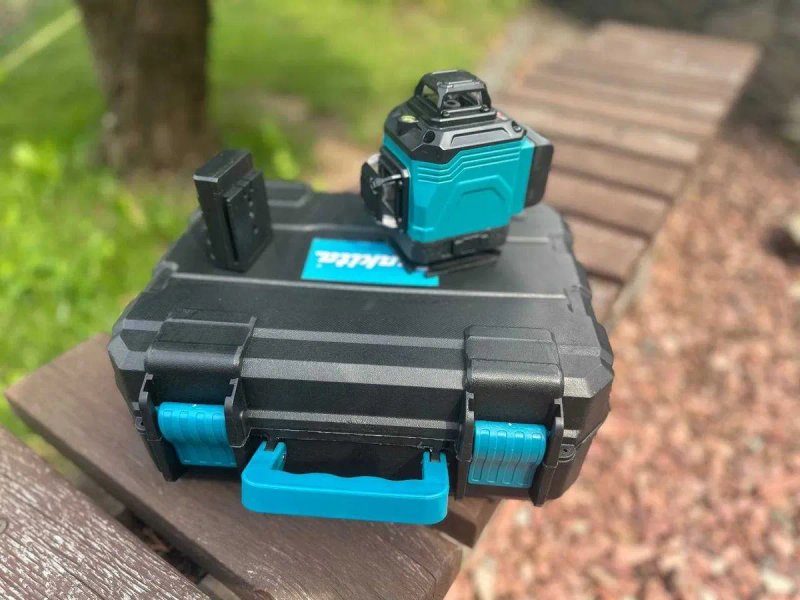 Лазерный уровень makita‼️ Лазерный уровень 16 линий. Лазерный уровень 4d, лазерный уровень 4д, лазерный уровень макита. Лазерный уровень нивелир +кейс — фото 3